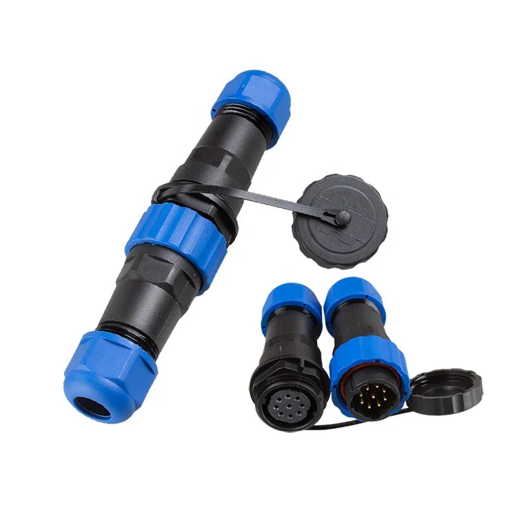 SD20 Docking 9Pin 5A Solder Type Waterproof Connector